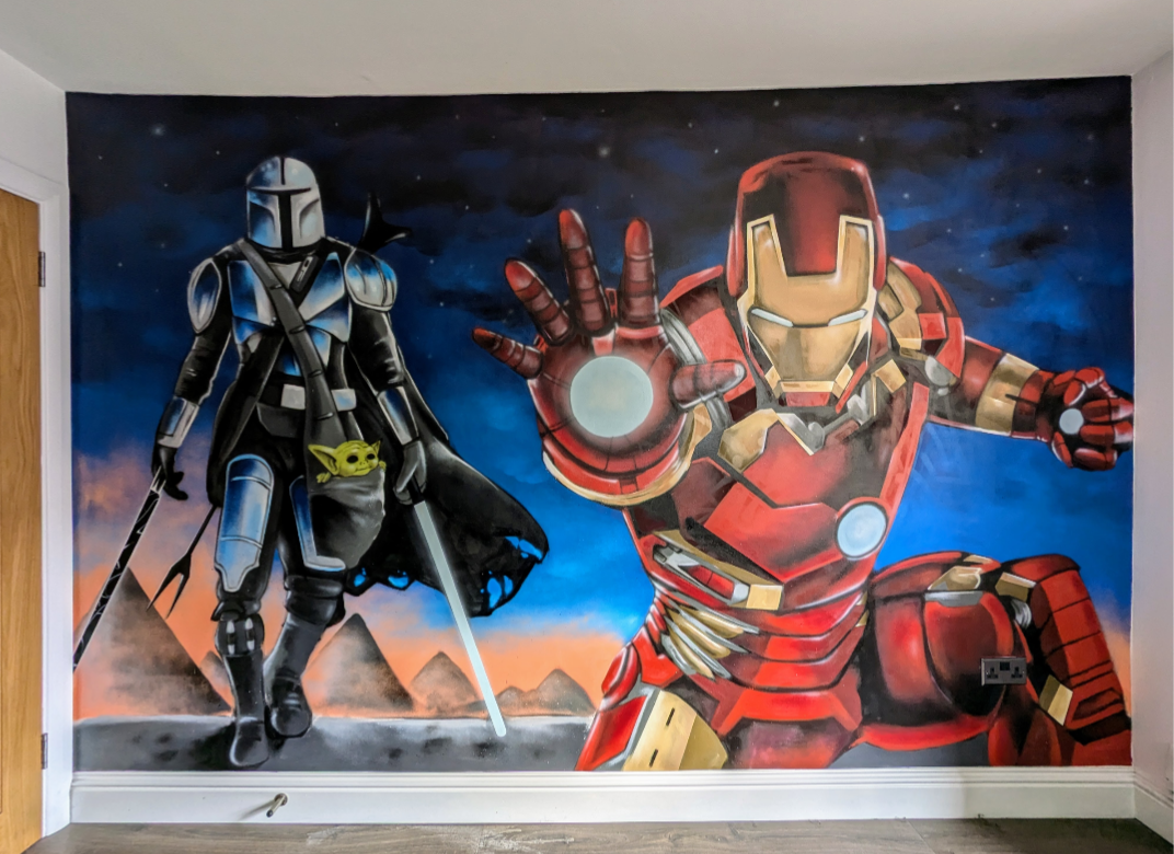 Marvel Mural - Weston